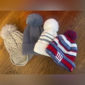 Bundle of snow hats